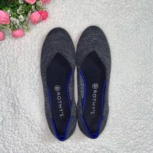 Grey Rothy’s flats